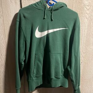 Green Nike hoodie